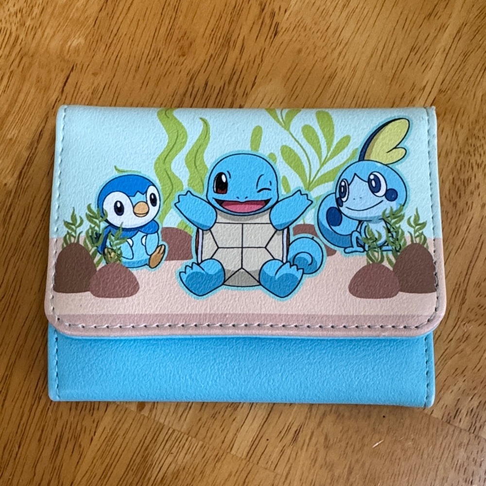Loungefly Pokémon Trifold Wallet Piplup Squirtle Sobble ❤️
